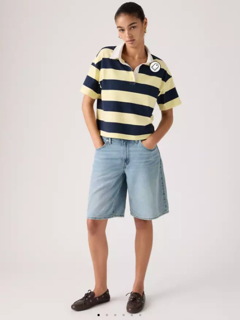 Levi's Baggy Dad Jorts in "We Did It" Wash | Denim Shorts